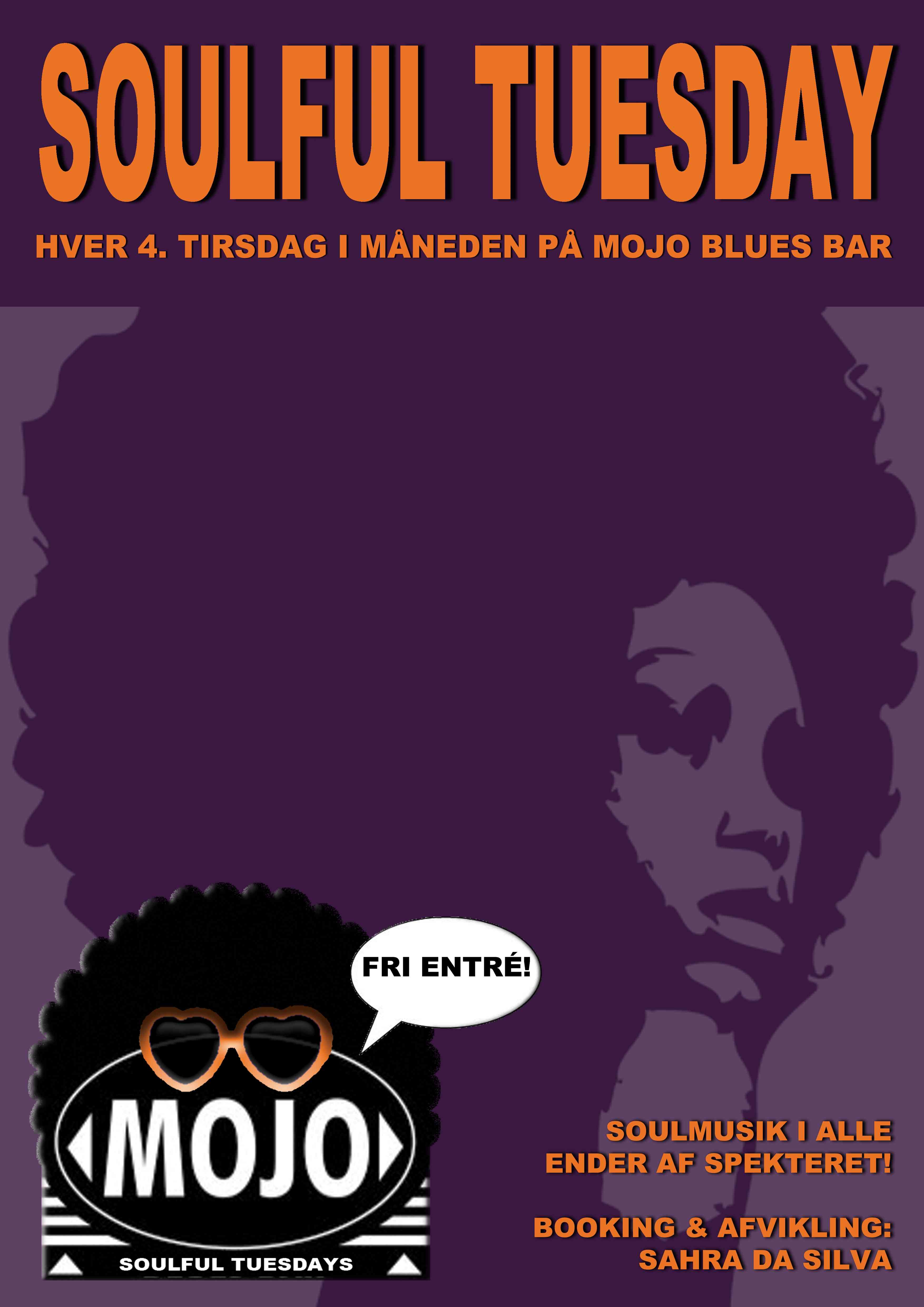 Soulful Tuesday med Gregers L Mogstad, Mama's Out og Apaloo Soul Party 